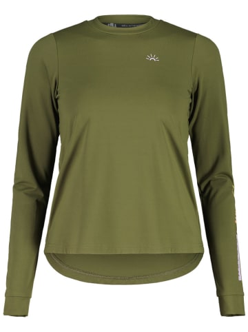 Maloja Koszulka funkcyjna "ErleM" w kolorze khaki