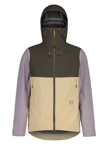 Maloja Funktionsjacke "CollerinM." in Beige/ Lila/ Khaki