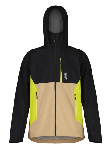 Maloja Kurtka softshellowa "WolanM." w kolorze czarno-beżowym