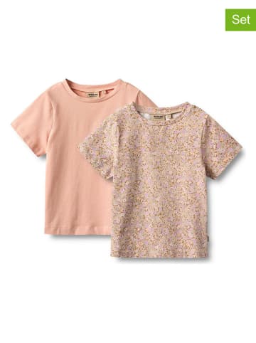 Wheat 2-delige set: shirts "Manna" meerkleurig