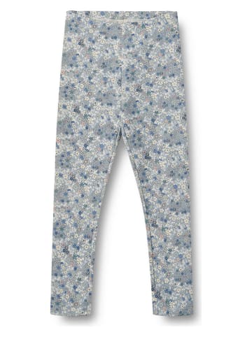 Wheat Leggings "Jules" in Hellblau/ Weiß