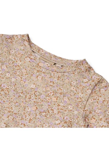 Wheat Jurk "Anna" lichtbruin/paars