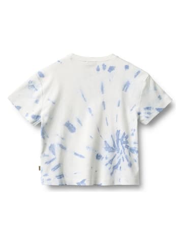 Wheat Shirt "Tommy" in Weiß/ Blau