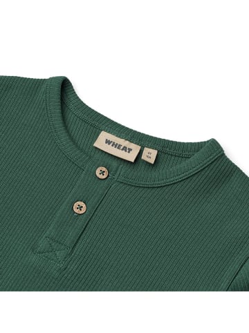 Wheat Koszulka "Lumi" w kolorze zielonym