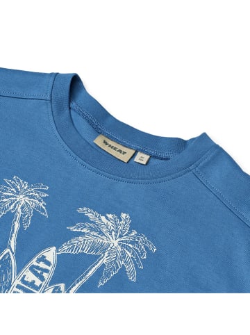 Wheat Shirt "Lauge" in Blau