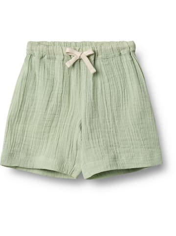 Wheat Szorty "Atlasz" w kolorze miętowym