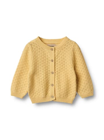 Wheat Cardigan "Magnella" in Gelb
