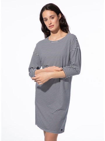 SHORT STORIES Nachthemd in Schwarz/ Weiß