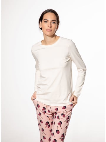 SHORT STORIES Pyjama-Oberteil in Creme
