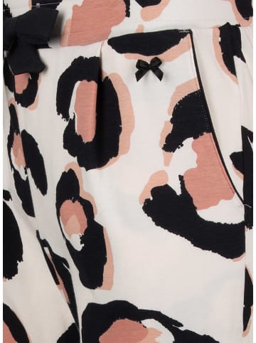 SHORT STORIES Pyjama-Hose in Schwarz/ Rosa/ Creme