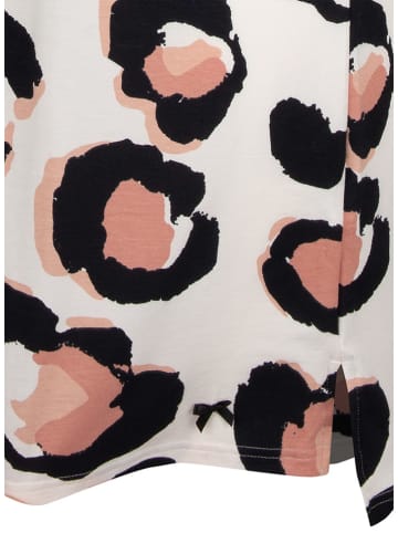 SHORT STORIES Nachthemd in Schwarz/ Rosa/ Creme
