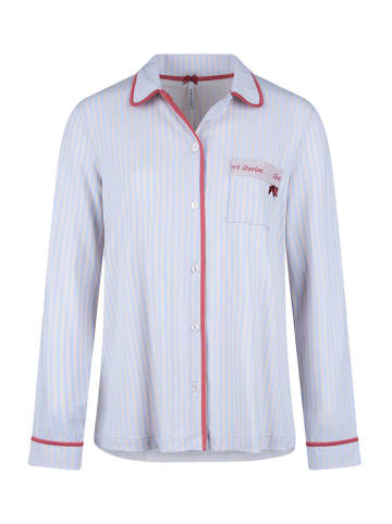 SHORT STORIES Koszulka piżamowa w kolorze błękitnym