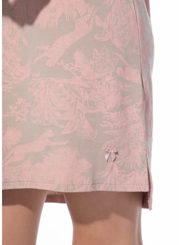 SHORT STORIES Nachthemd in Rosa/ Grau