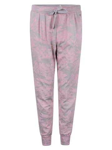 SHORT STORIES Pyjama-Hose in Rosa/ Grau