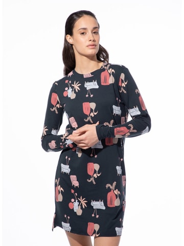 SHORT STORIES Koszula nocna w kolorze granatowo-różowym