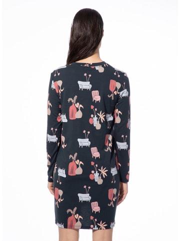 SHORT STORIES Koszula nocna w kolorze granatowo-różowym