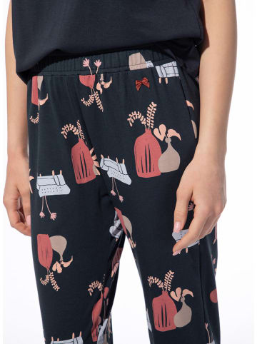 SHORT STORIES Pyjama-Hose in Dunkelblau/ Rosa