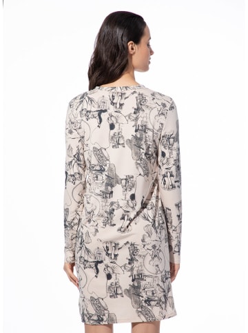 SHORT STORIES Nachthemd in Schwarz/ Beige