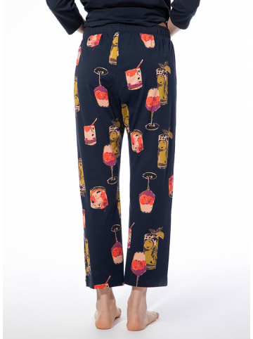 SHORT STORIES Pyjamabroek donkerblauw/rood