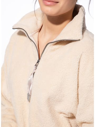 SHORT STORIES Fleecepullover in Beige