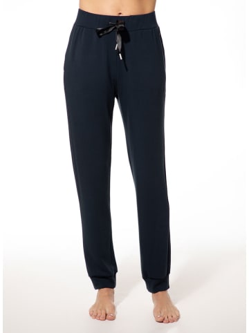 SHORT STORIES Spodnie piżamowe w kolorze granatowym