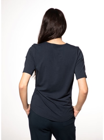 SHORT STORIES Koszulka piżamowa w kolorze granatowym