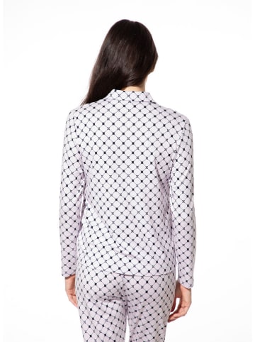 SHORT STORIES Pyjamatop zwart/wit