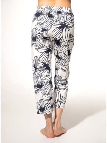 SHORT STORIES Pyjama-Hose in Schwarz/ Weiß