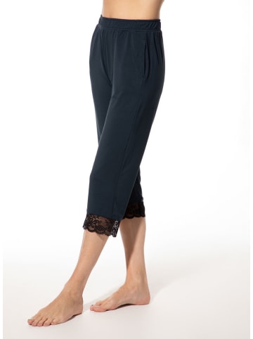 SHORT STORIES Spodnie piżamowe w kolorze granatowym