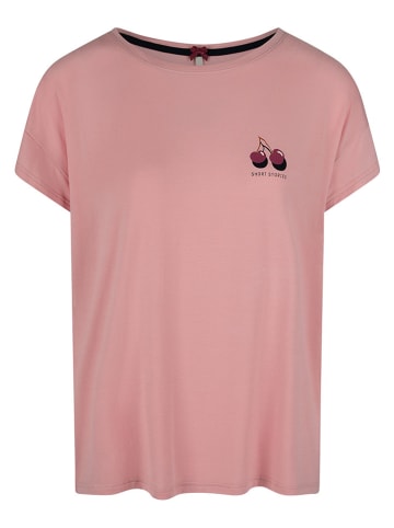 SHORT STORIES Pyjama-Oberteil in Altrosa