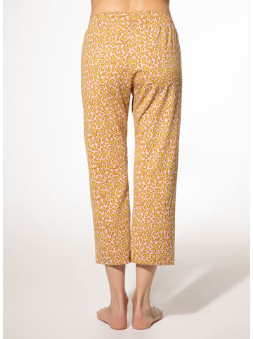 SHORT STORIES Pyjama-Shorts in Rosa/ Gelb