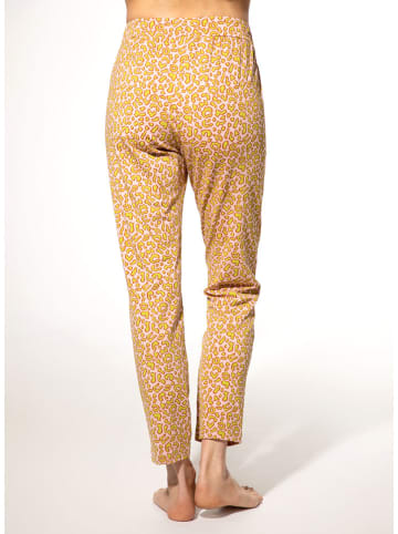 SHORT STORIES Pyjama-Shorts in Rosa/ Gelb