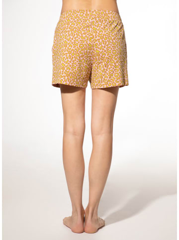SHORT STORIES Pyjamashorts lichtroze/geel