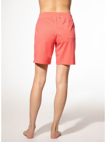 SHORT STORIES Szorty piżamowe w kolorze koralowym