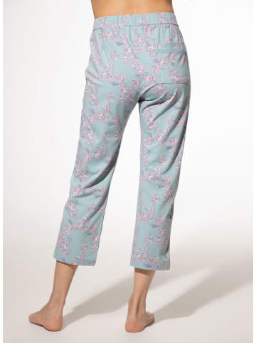 SHORT STORIES Spodnie piżamowe w kolorze błękitnym