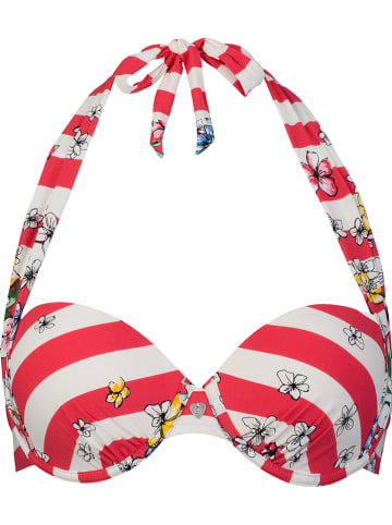 SHORT STORIES Bikini-Oberteil in Rot/ Weiß