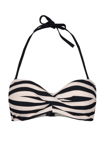 SHORT STORIES Biustonosz bikini w kolorze czarno-kremowym