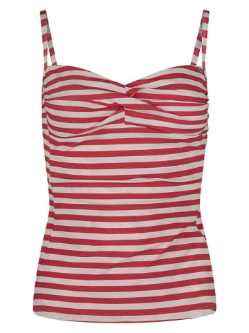 SHORT STORIES Tankini-Oberteil in Creme/ Rot