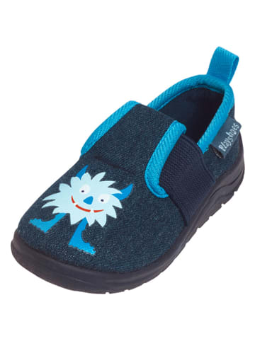 Playshoes Pantoffels blauw