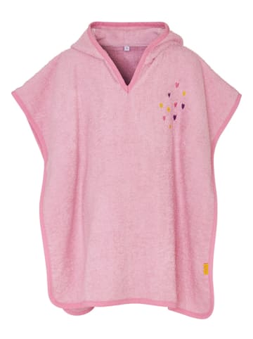 Playshoes Badeponcho in Rosa