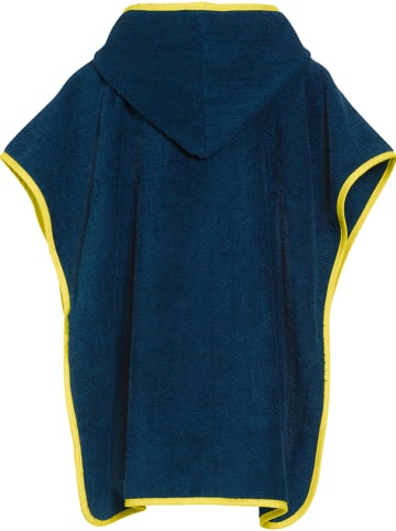Playshoes Badeponcho "Feuerwehr" in Dunkelblau