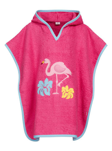 Playshoes Badeponcho in Pink