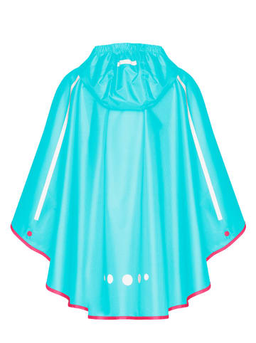 Playshoes Regenponcho in Türkis