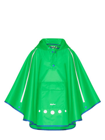 Playshoes Regenponcho neongroen
