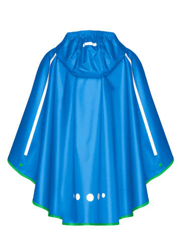 Playshoes Regenponcho in Blau