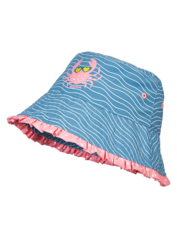 Playshoes Wende-Hut in Blau/ Rosa