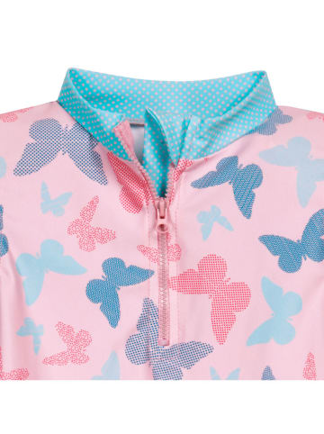 Playshoes 2-delige zwemoutfit lichtroze/lichtblauw