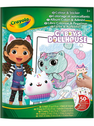 Crayola Kleurboek "Gabby's Dollhouse" - vanaf 3 jaar