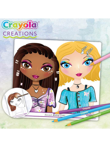 Crayola Kolorowanka z naklejkami "Make-up" - 8+
