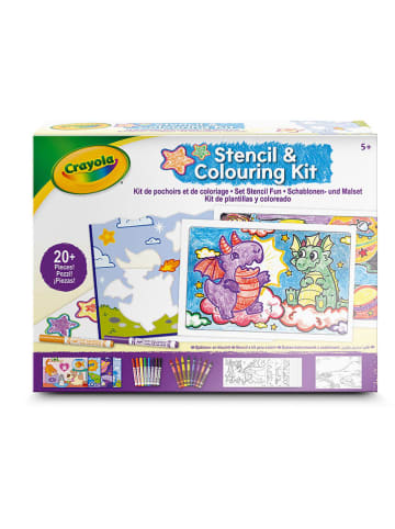 Crayola Zestaw do malowania "Stencil Coloring" - 5+